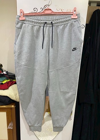 Nike Gri Bağcıklı Eşofman Altı