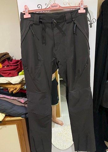 Siyah Erkek Kemerli Street Wear Pantolon