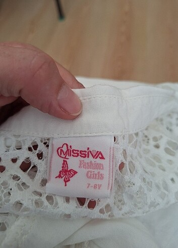 Missiva 7 8 yaş gömlek 