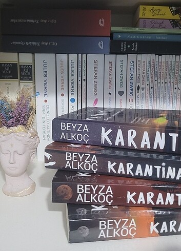 Beyza Alkoç Karantina serisi ilk 4 kitap