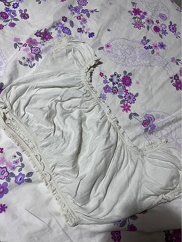 m Beden beyaz crop