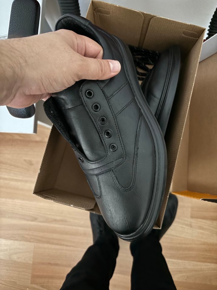 Siyah Erkek Ayakkabı - Görsel 2