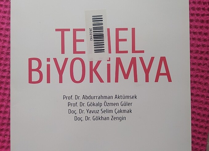 Temel biyokimya kitabı 