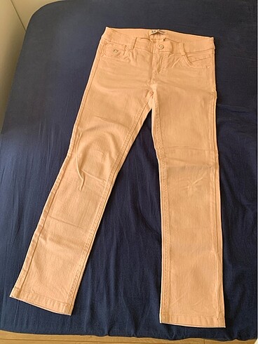 LC Waikiki kız çocuk pudra rengi kot pantolon 8-9 yaş