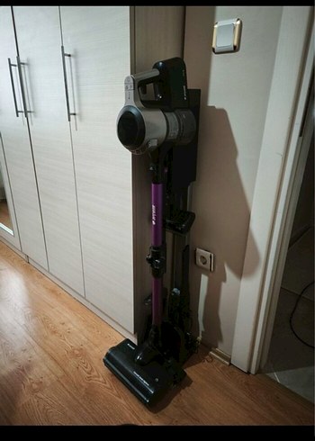 Koyu Mor Kablosuz Dikey Elektrikli Süpürge