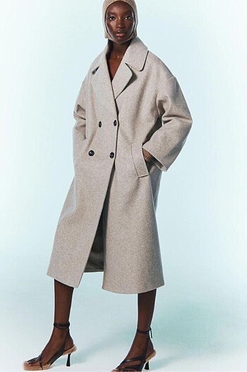Zara Zara uzun oversize limited edition kaban palto