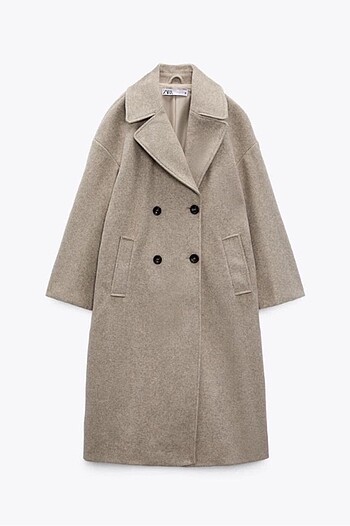 s Beden Zara uzun oversize limited edition kaban palto
