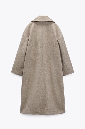 s Beden camel Renk Zara uzun oversize limited edition kaban palto