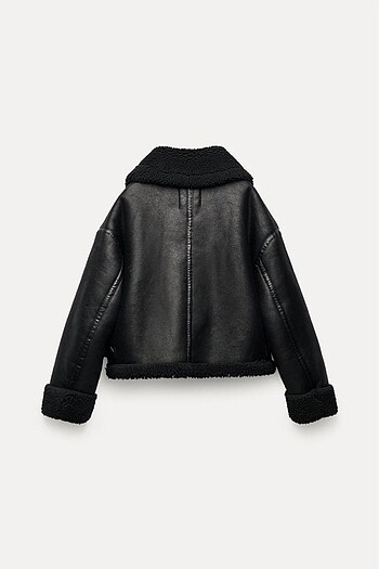 Zara Zara suni yünlü ceket mont kaban