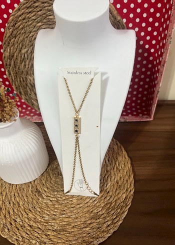 Altın Renkli Zincir Detaylı Şahmeran - Görsel 2