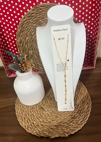 Altın Renk Boncuklu ŞAHMERAN - Görsel 2