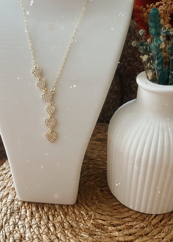 Kalp Detaylı kolye - Görsel 3