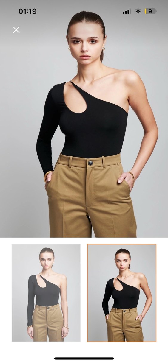 Iamnotbasic Siyah Body - Görsel 2