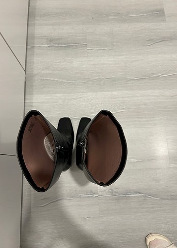 Zara Siyah Çizme - Görsel 6