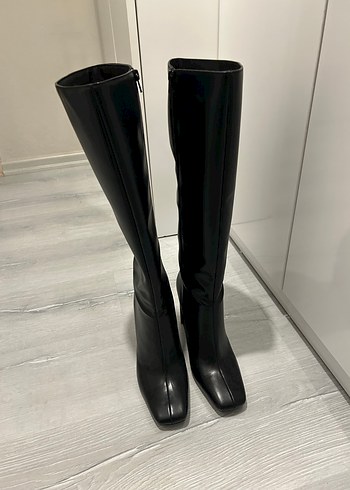 Zara Siyah Çizme - Görsel 2
