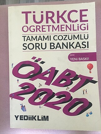 Yedi İklim Türkçe ÖABT soru bankası