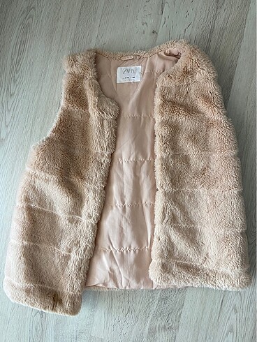 Zara puf yelek toz pembe