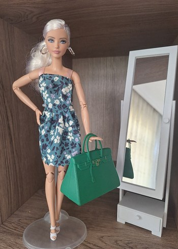 Barbie Çiçekli Elbise