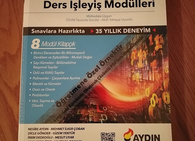TYT MATEMATİK DERS İŞLEYİŞ MODÜLLERİ AYDIN YAYINLARI