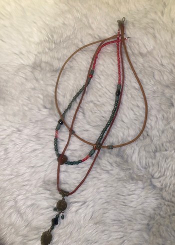 Vintage kolye ikili set - Görsel 3