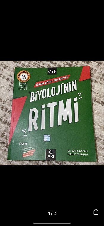 Arı yayınları Ayt biyoloji