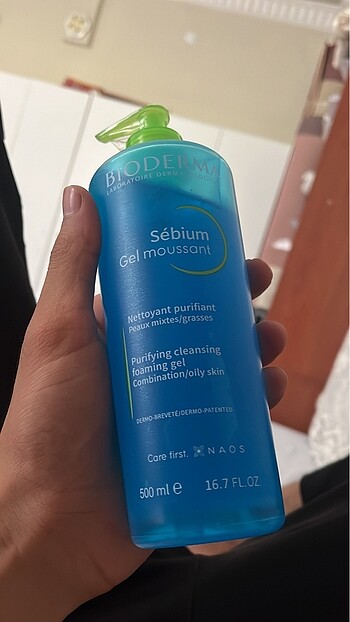 Bioderma yüz temizleme jeli