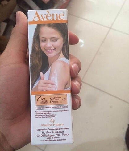 Avene Güneş Kremi