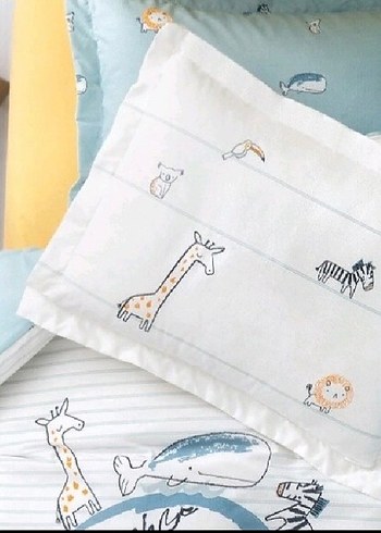 Pastel Renkli Baskılı Nevresim Takımı - Görsel 2