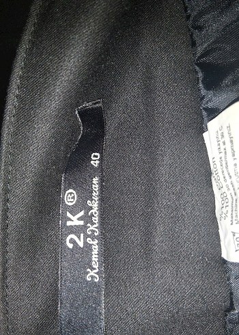 Nakışlı Drapeli Uzun Bohem Etek - Görsel 3