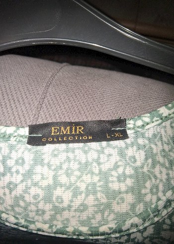 Kadın Yeşil Uzun Kollu Bağlama Desenli Elbise - Görsel 3