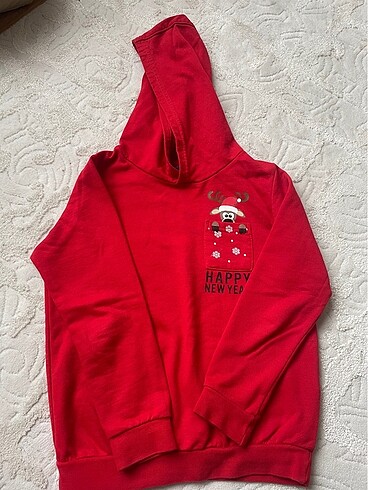 Erkek çocuk yeniyıl sweatshirt