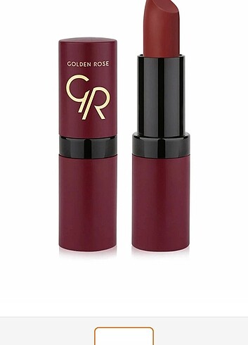 Golden Rose/Mat ruj. Velvet Matte Lipstick No:22