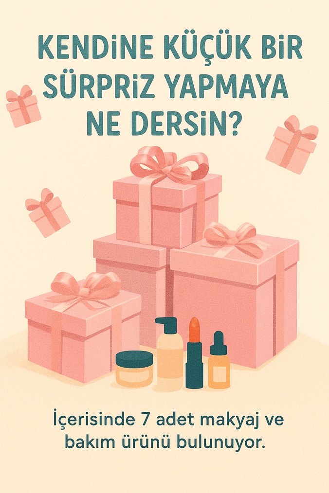 ADVENT CALENDER 
Süpriz 5  Parça Makyaj ve Bakım Seti - Görsel 2