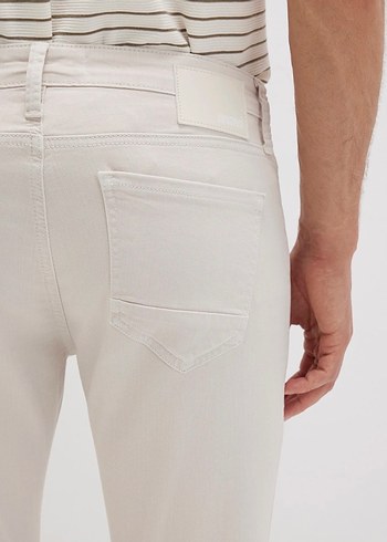 EKRU COMFORT GABARDİN PANTOLON - Görsel 5