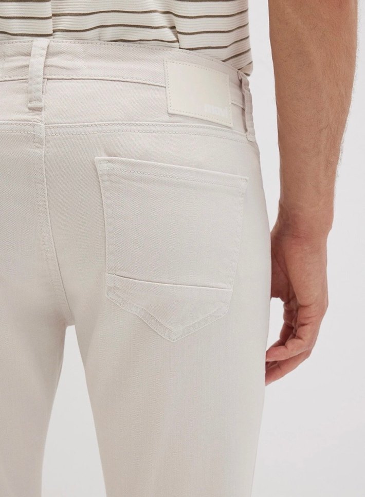 EKRU COMFORT GABARDİN PANTOLON - Görsel 5