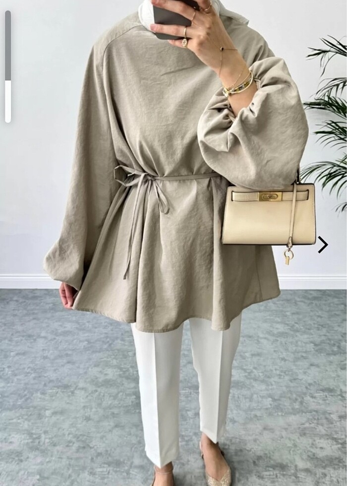 KADIN BALON KOL YAZLIK ÜST - Görsel 2