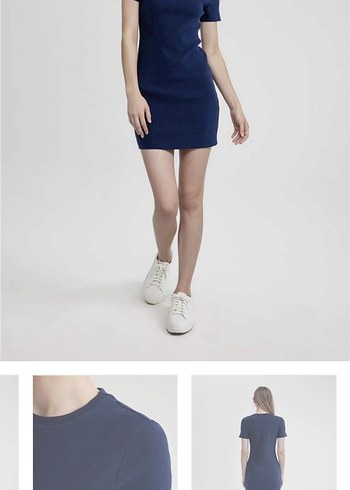 Trendyol & Milla Lacivert Mini Elbise