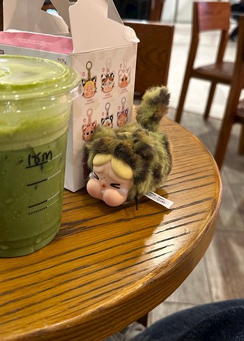 Yeşil Peluş Bebek Anahtarlık