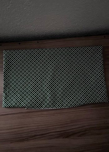 Yeşil Desenli Kırlent Kılıfı | 30x50 - Görsel 2