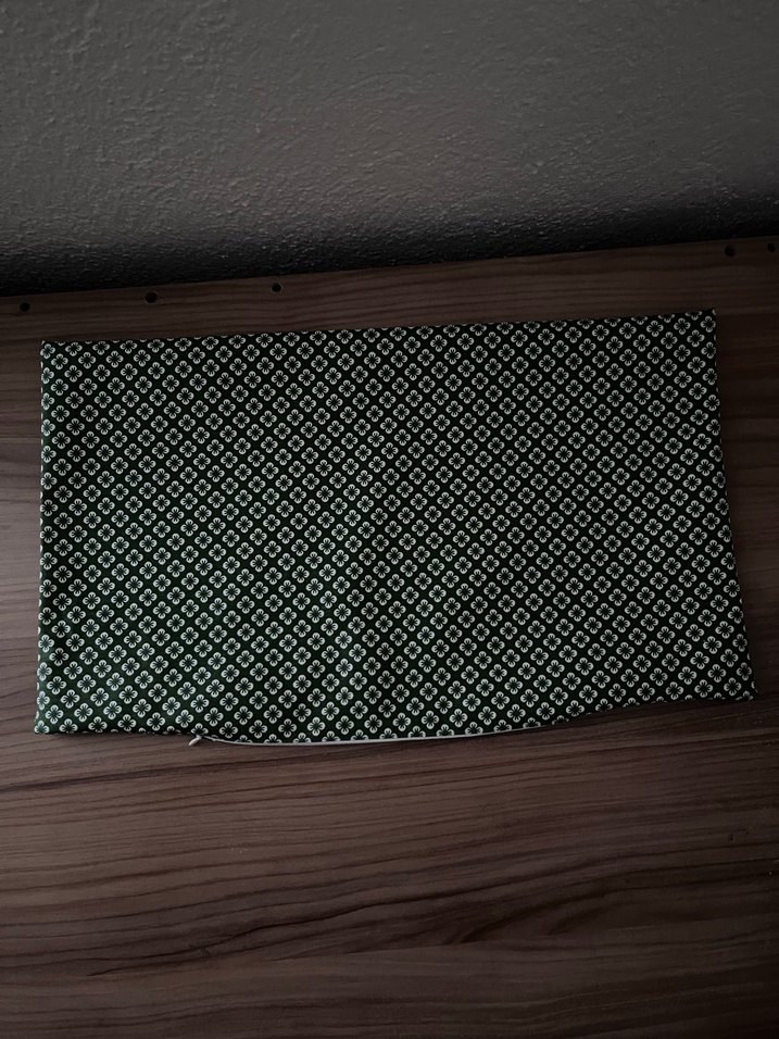 Yeşil Desenli Kırlent Kılıfı | 30x50 - Görsel 2