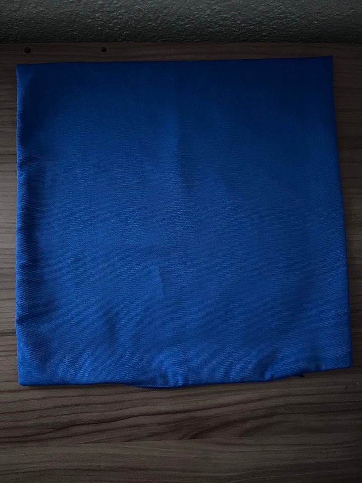 Saks Mavisi Kırlent Kılıfı | 40x40 - Görsel 2