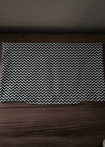 Siyah Desenli Kırlent Kılıfı | 30x50 - Görsel 2