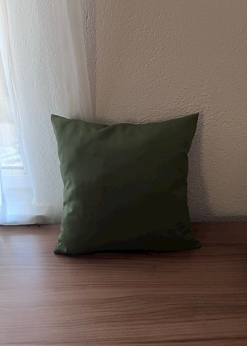 Yeşil Kırlent Kılıfı | 40x40 - Görsel 2