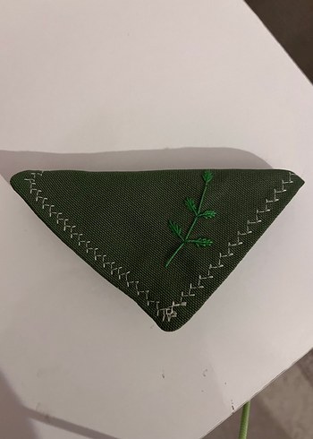 Runner, Amerikan Servis ve Nakışlı Peçete Seti - Görsel 7