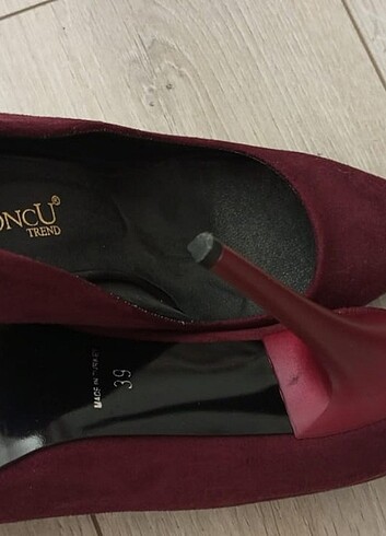 Diğer Bordo stiletto 