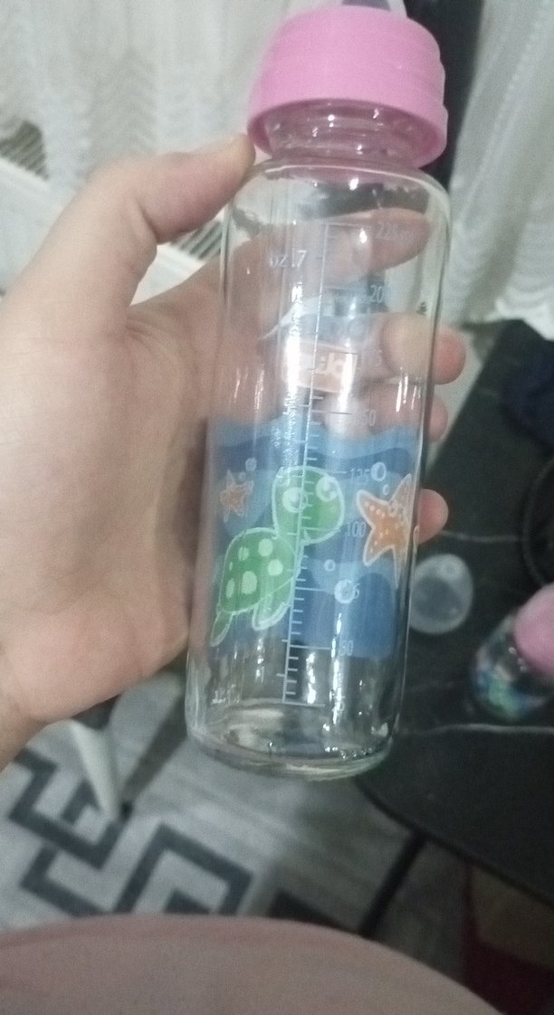 Pembe Cam Bebek Biberon Seti 2'li - Görsel 5