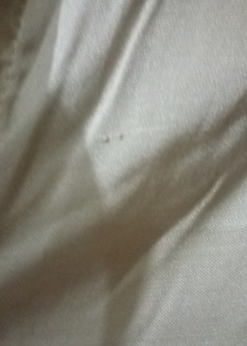 Bej saten Kadın Gömlek Uzun Kollu - Görsel 7