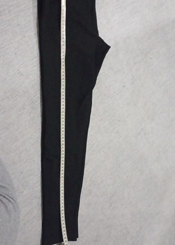 Siyah Kemerli Kadın Spor Tayt - Görsel 7