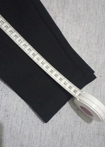 Siyah Kemerli Kadın Spor Tayt - Görsel 8