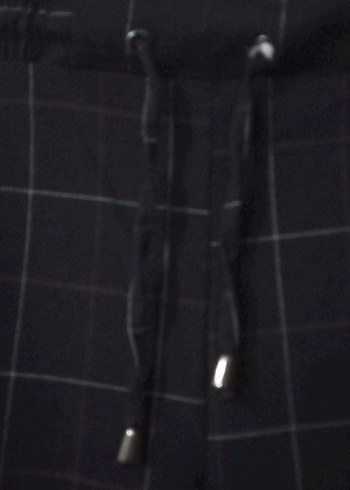 Gri Kemerli Kadın Kumaş Pantolon - Görsel 3